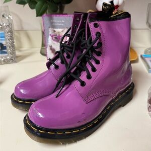 Limited edition purple dr. Martens
